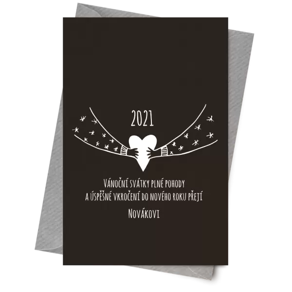 Papír 10 x 15 cm Srdíčko