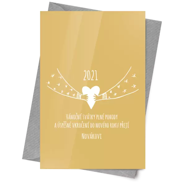 Papír 10 x 15 cm Srdíčko