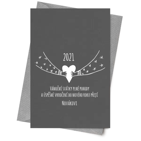 Papír 10 x 15 cm Srdíčko