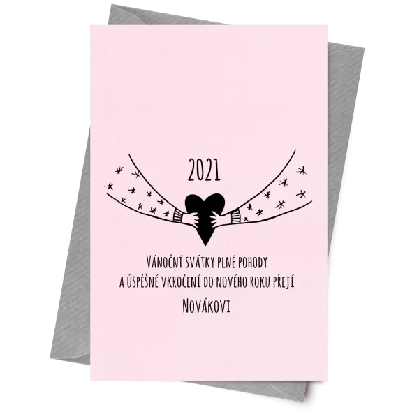 Papír 10 x 15 cm Srdíčko