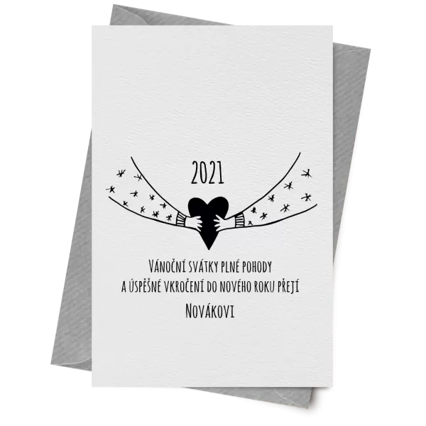 Papír 10 x 15 cm Srdíčko