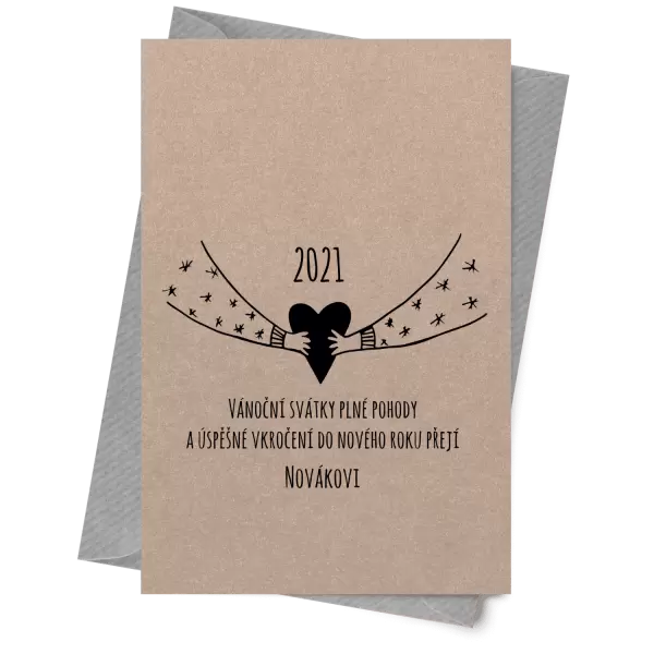 Papír 10 x 15 cm Srdíčko