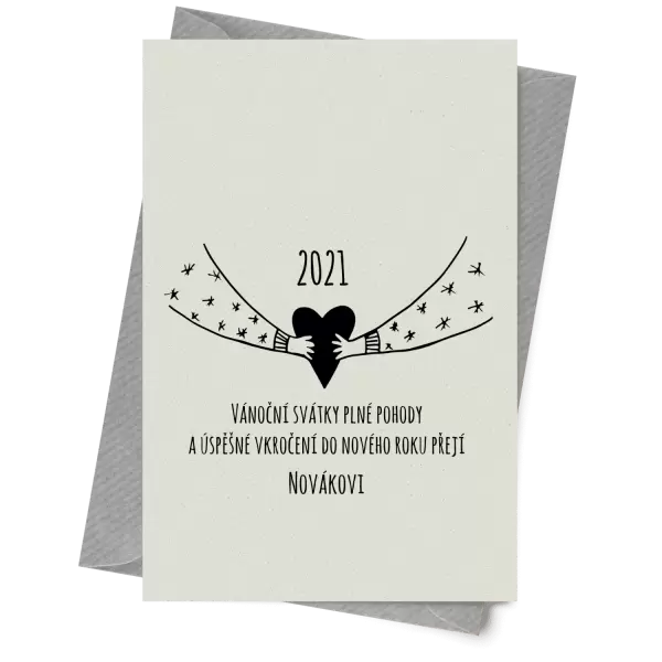 Papír 10 x 15 cm Srdíčko