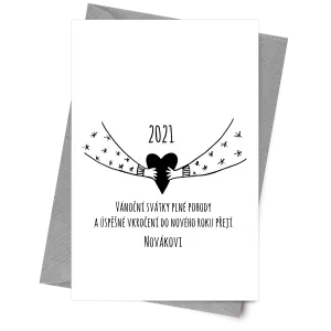 Papír 10 x 15 cm Srdíčko