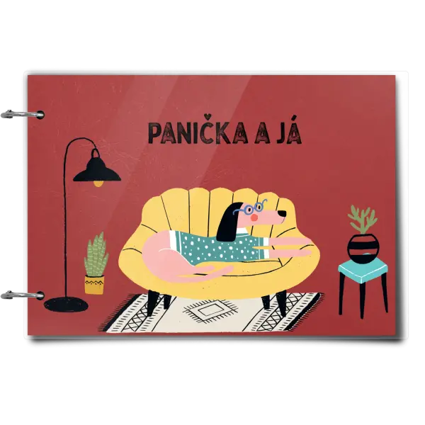 Plexi album se sponami Panička a já