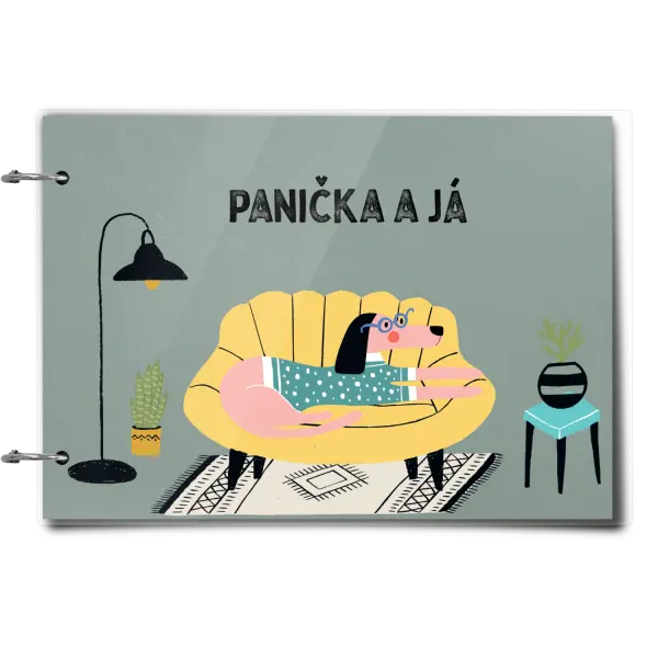 Plexi album se sponami Panička a já