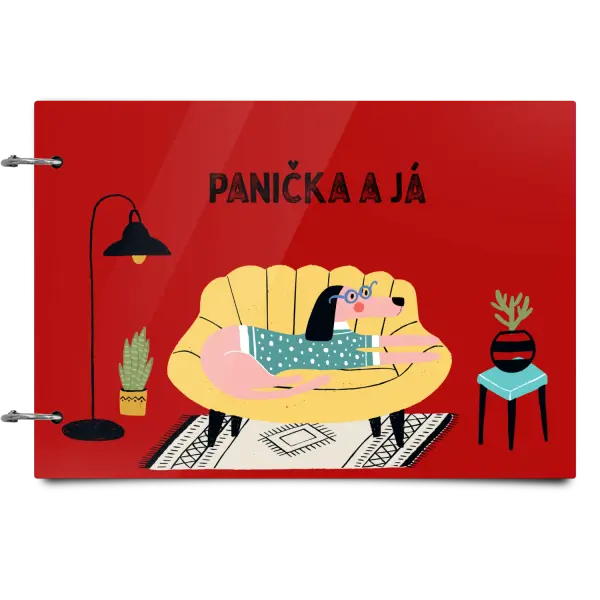 Plexi album se sponami Panička a já