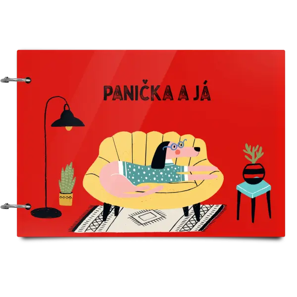 Plexi album se sponami Panička a já