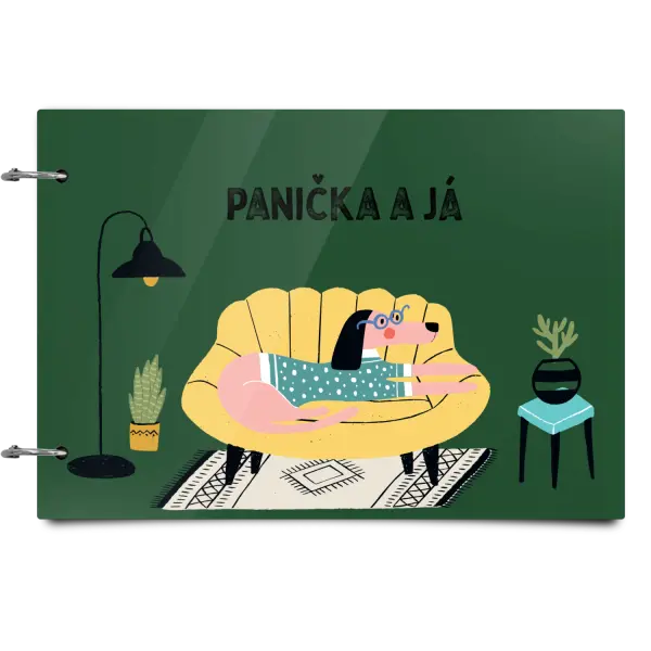 Plexi album se sponami Panička a já