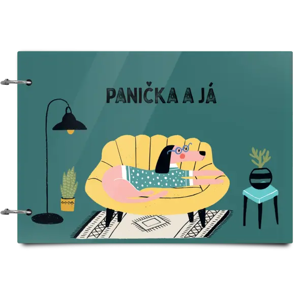 Plexi album se sponami Panička a já