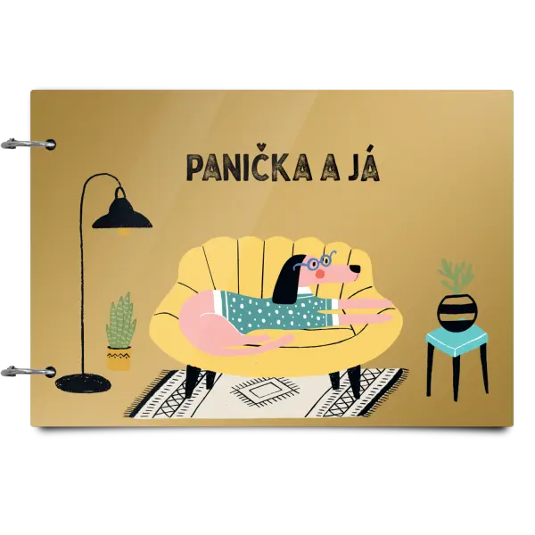 Plexi album se sponami Panička a já