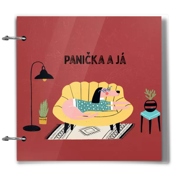 Plexi album se sponami Panička a já