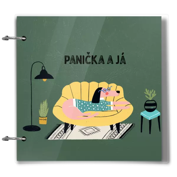 Plexi album se sponami Panička a já