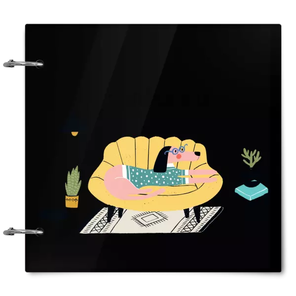 Plexi album se sponami Panička a já