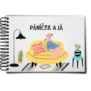 Plexi album s kroužkovou vazbou Páníček a já