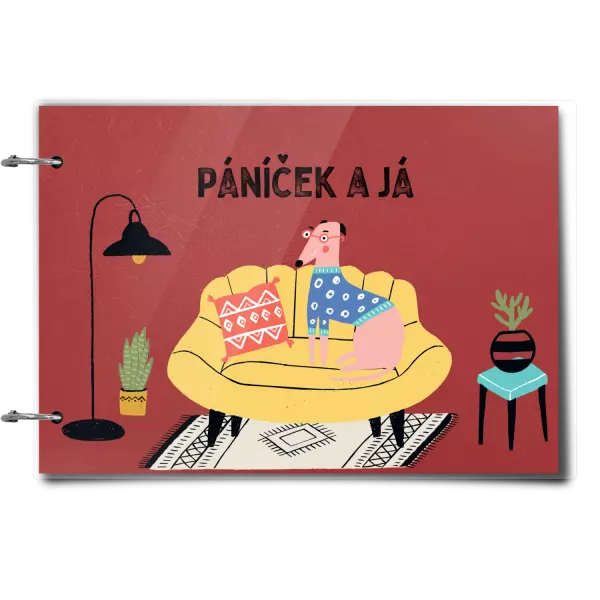 Plexi album se sponami Páníček a já