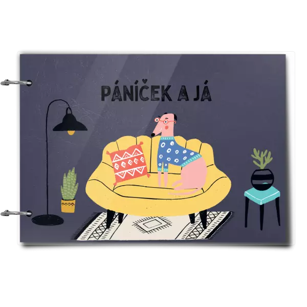 Plexi album se sponami Páníček a já