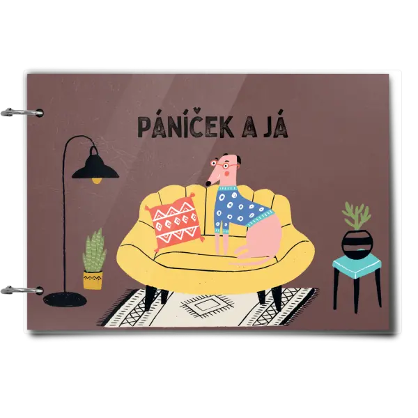 Plexi album se sponami Páníček a já