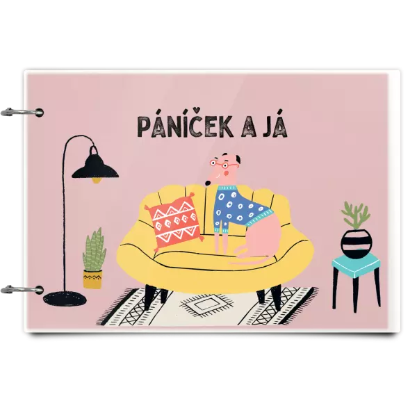Plexi album se sponami Páníček a já