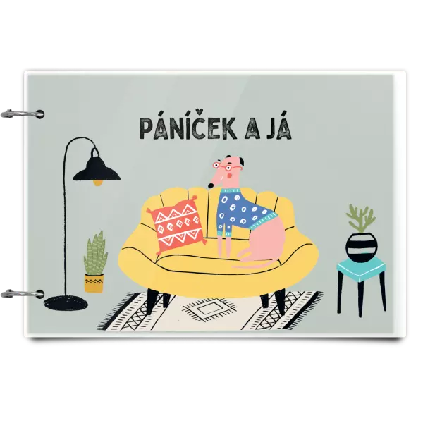 Plexi album se sponami Páníček a já