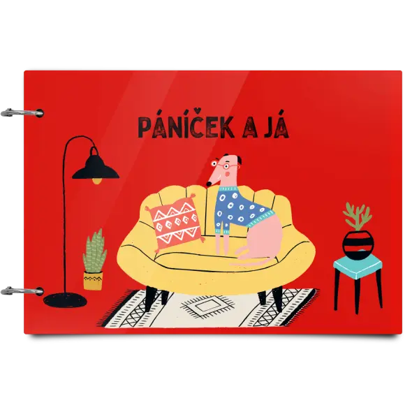 Plexi album se sponami Páníček a já