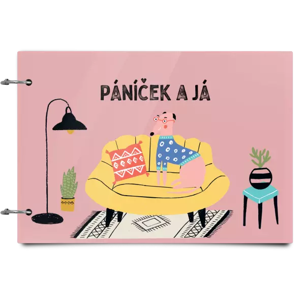 Plexi album se sponami Páníček a já