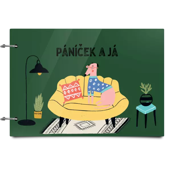 Plexi album se sponami Páníček a já