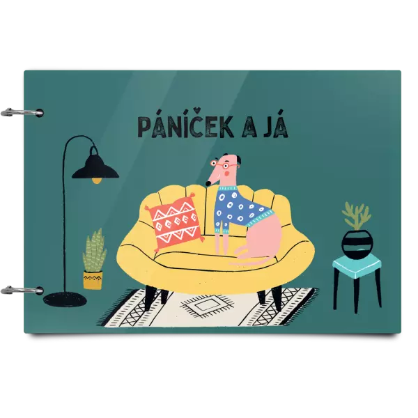 Plexi album se sponami Páníček a já