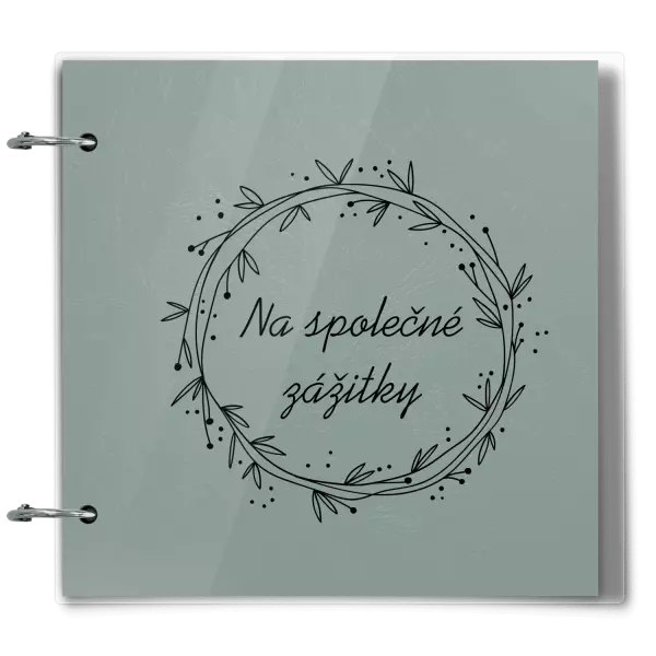 Plexi album se sponami Věnec 2