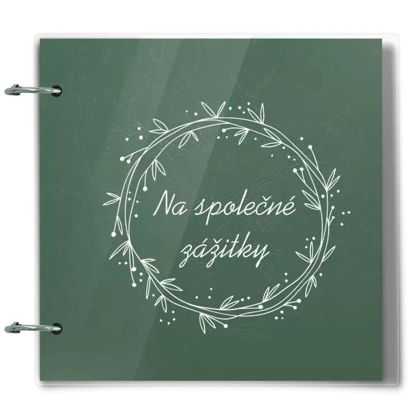 Plexi album se sponami Věnec 2