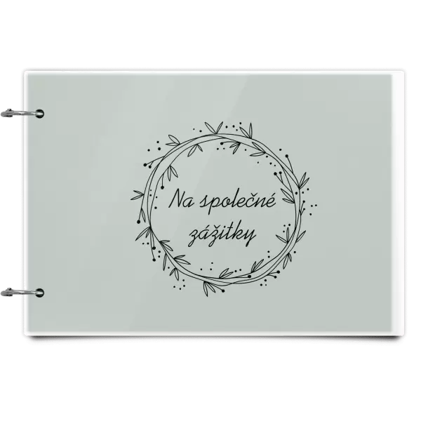 Plexi album se sponami Věnec 2