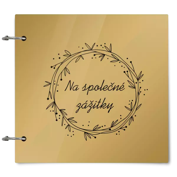 Plexi album se sponami Věnec 2