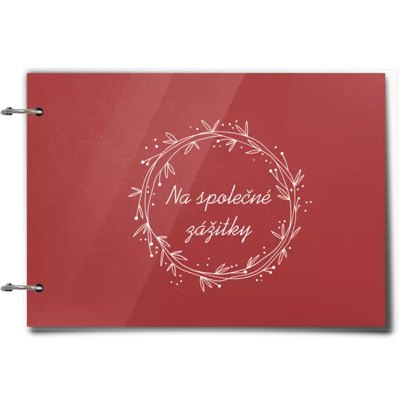 Plexi album se sponami Věnec 2