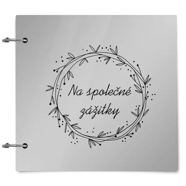 Plexi album se sponami Věnec 2