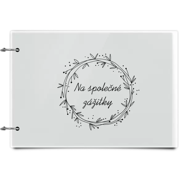 Plexi album se sponami Věnec 2