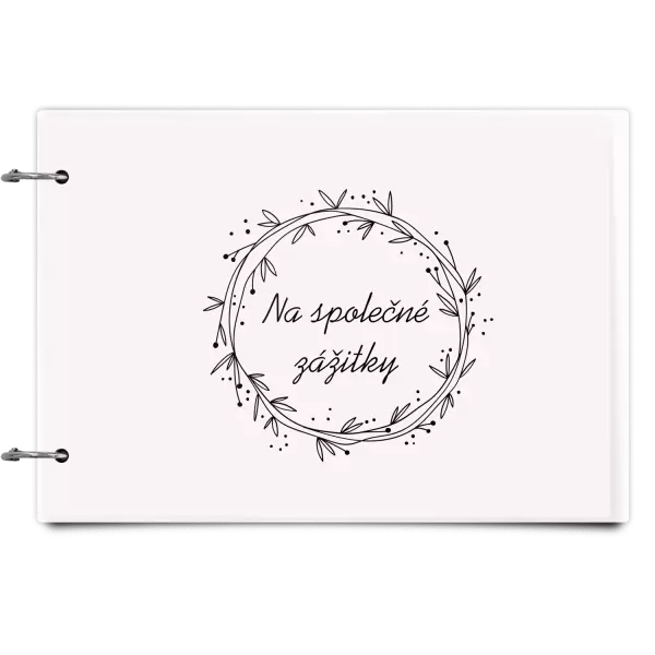 Plexi album se sponami Věnec 2