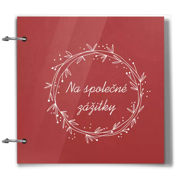 Plexi album se sponami Věnec 2