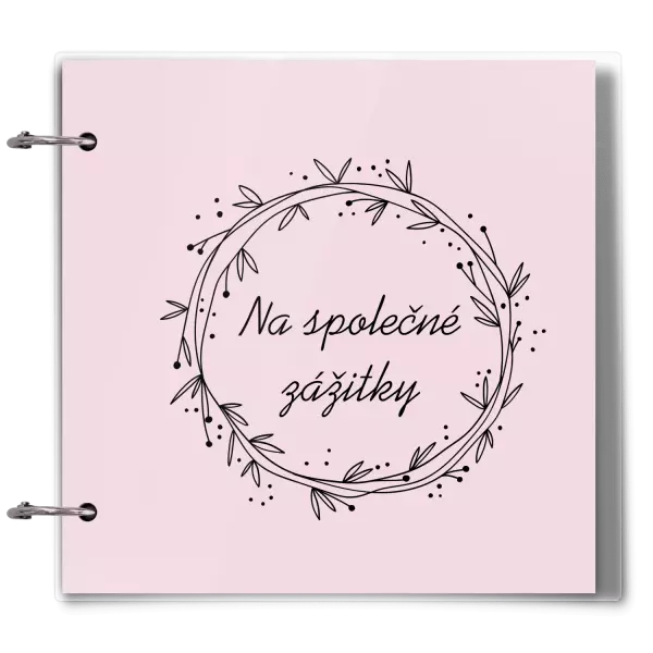 Plexi album se sponami Věnec 2