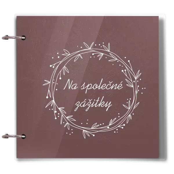 Plexi album se sponami Věnec 2