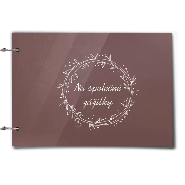 Plexi album se sponami Věnec 2