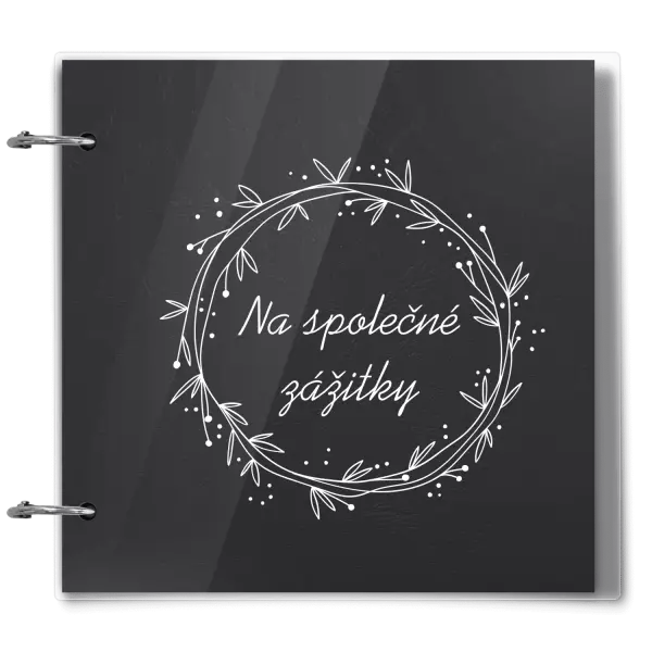 Plexi album se sponami Věnec 2