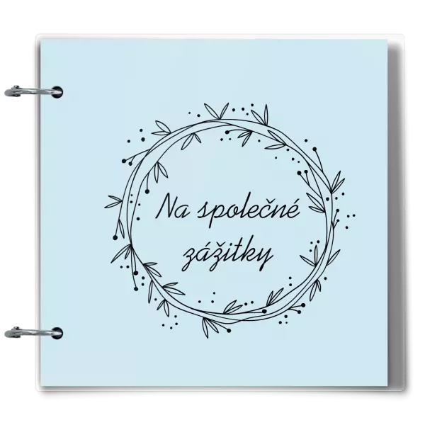 Plexi album se sponami Věnec 2