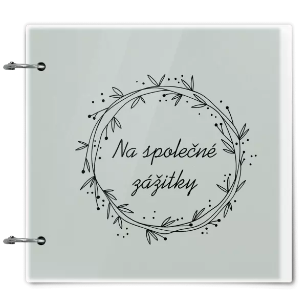 Plexi album se sponami Věnec 2