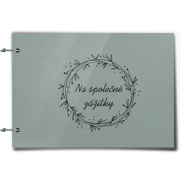Plexi album se sponami Věnec 2
