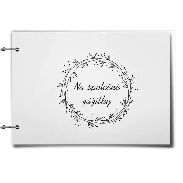 Plexi album se sponami Věnec 2