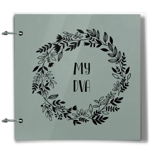 Plexi album se sponami Věnec 3