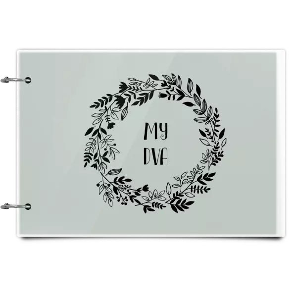 Plexi album se sponami Věnec 3