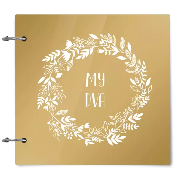 Plexi album se sponami Věnec 3