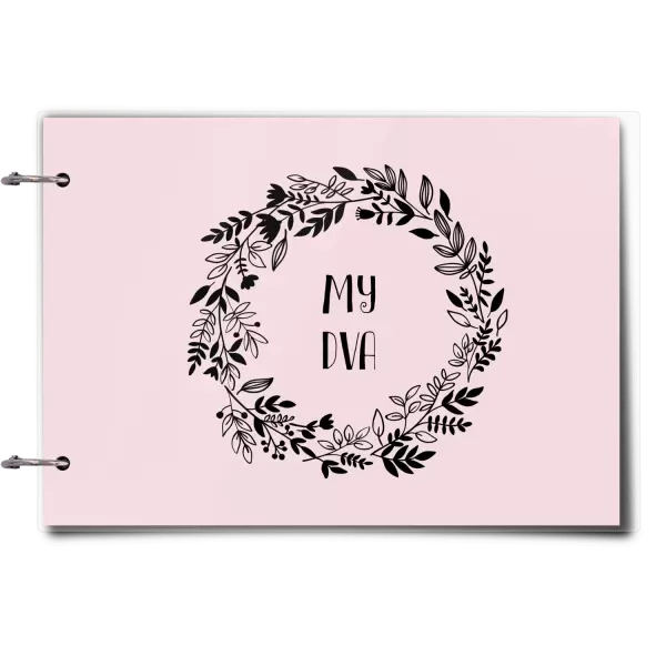 Plexi album se sponami Věnec 3