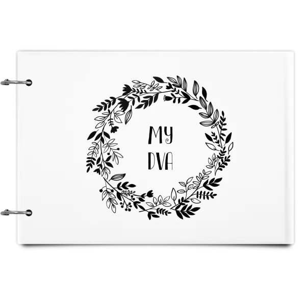 Plexi album se sponami Věnec 3